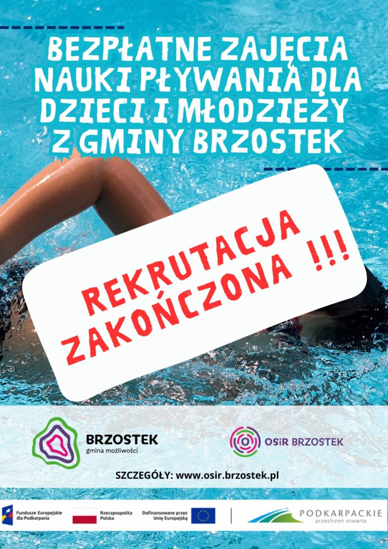 REKRUTACJA ZAKOŃCZONA