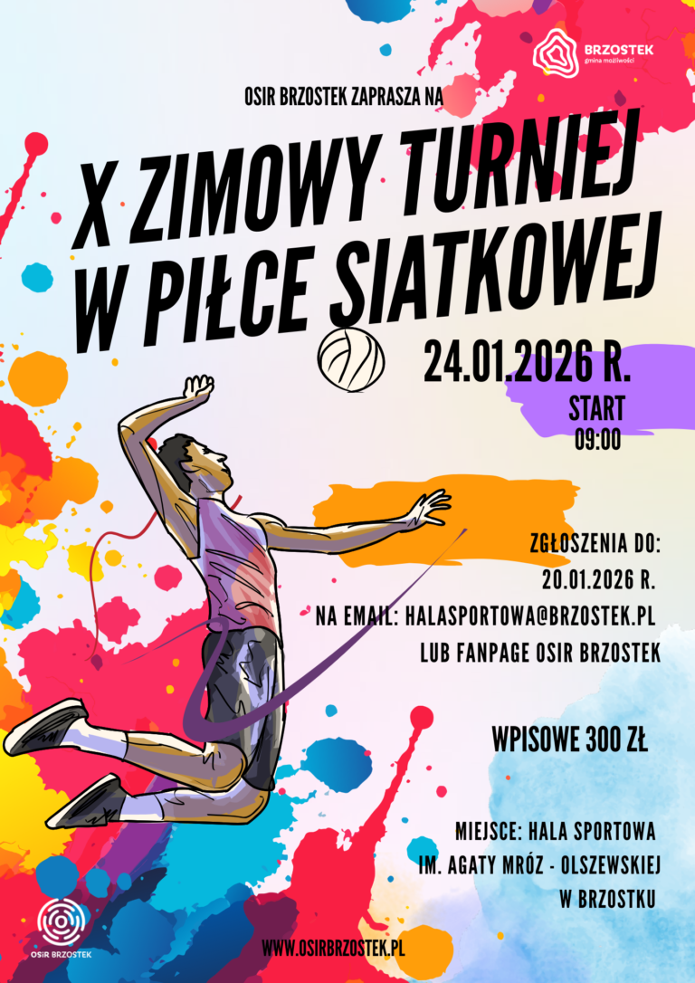 RUSZYŁY ZAPISY NA X ZIMOWY TURNIEJ W PIŁCE SIATKOWEJ!