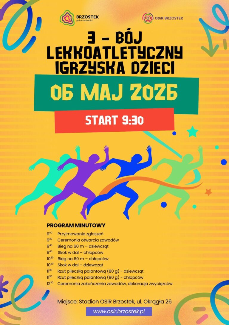 III BÓJ LEKKOATLETYCZNY – IGRZYSKA DZIECI W BRZOSTKU