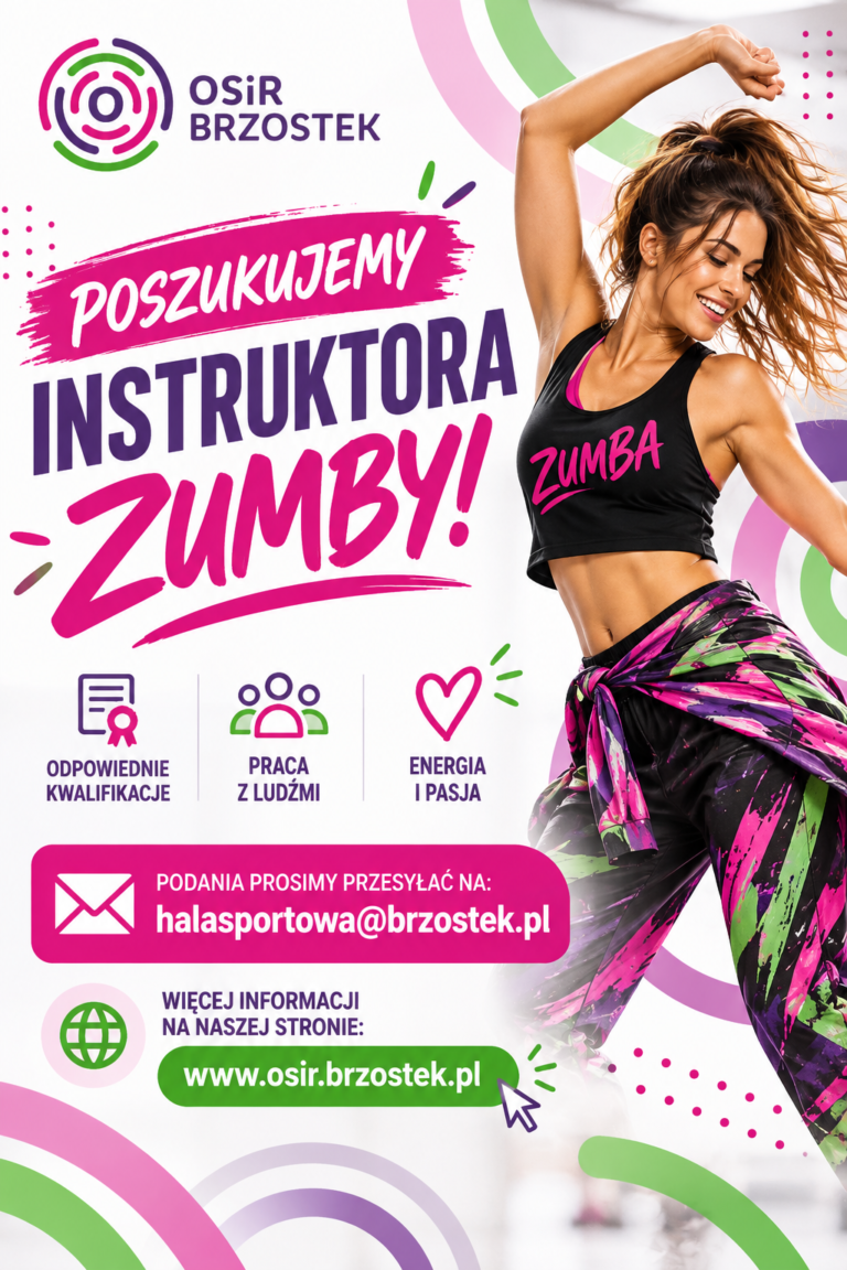 ZAPYTANIE OFERTOWE K.272.1.2026 Z DNIA 14.10.2026 R „PROWADZENIE ZAJĘĆ ZUMBY”